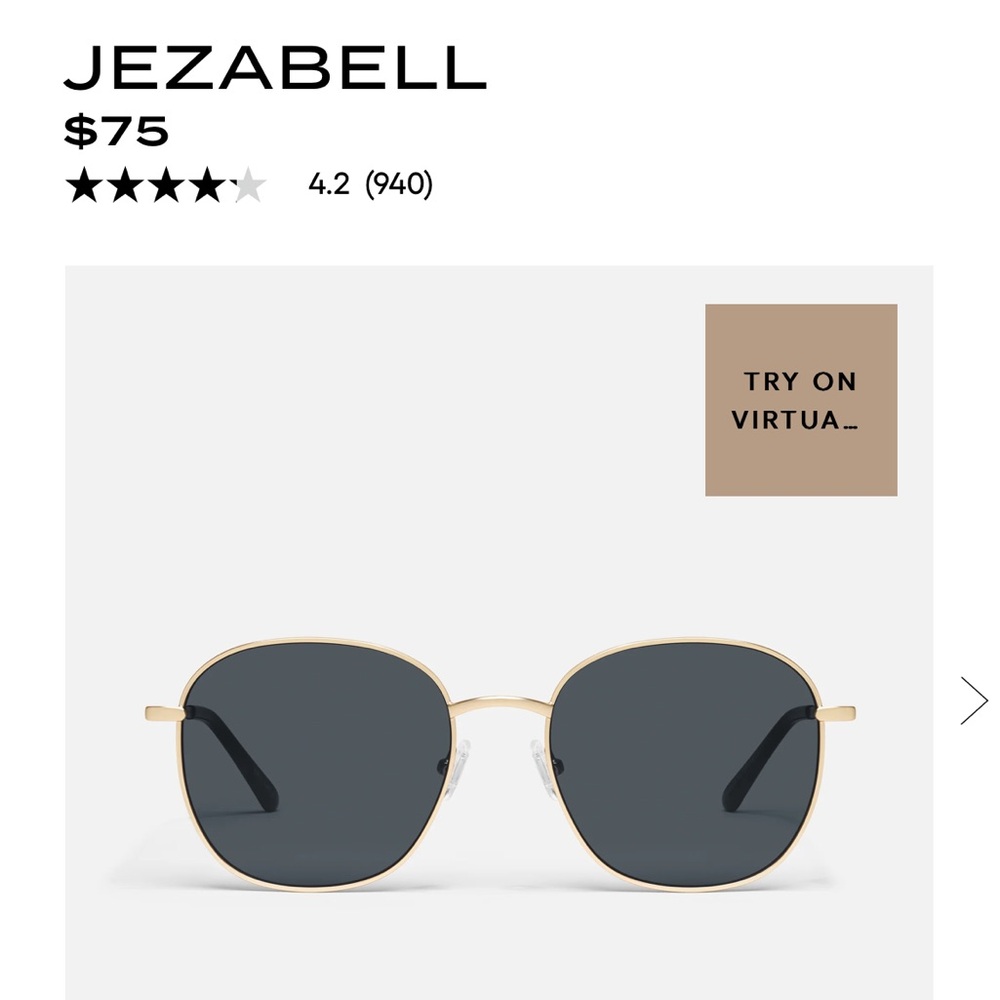 Quay jezabell sunglasses polarized